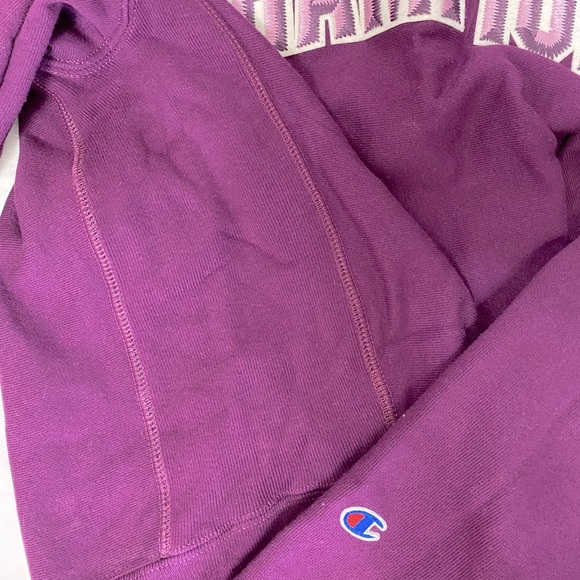 champion reverse weave block arch sweatshirt - Picture 8 of 9